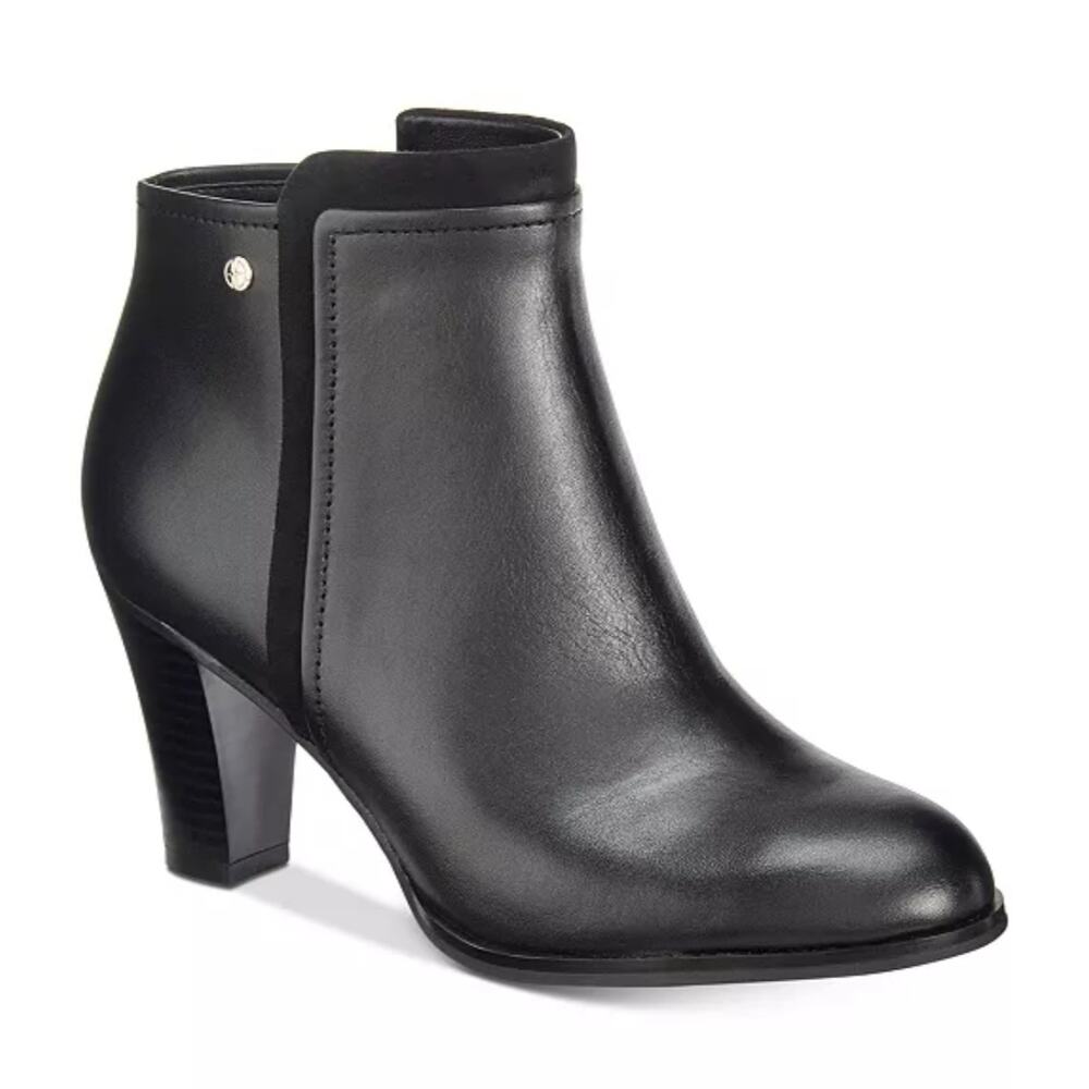 Giani Bernini Bellee Memory Foam Block Heels Ankle Booties Size 11M